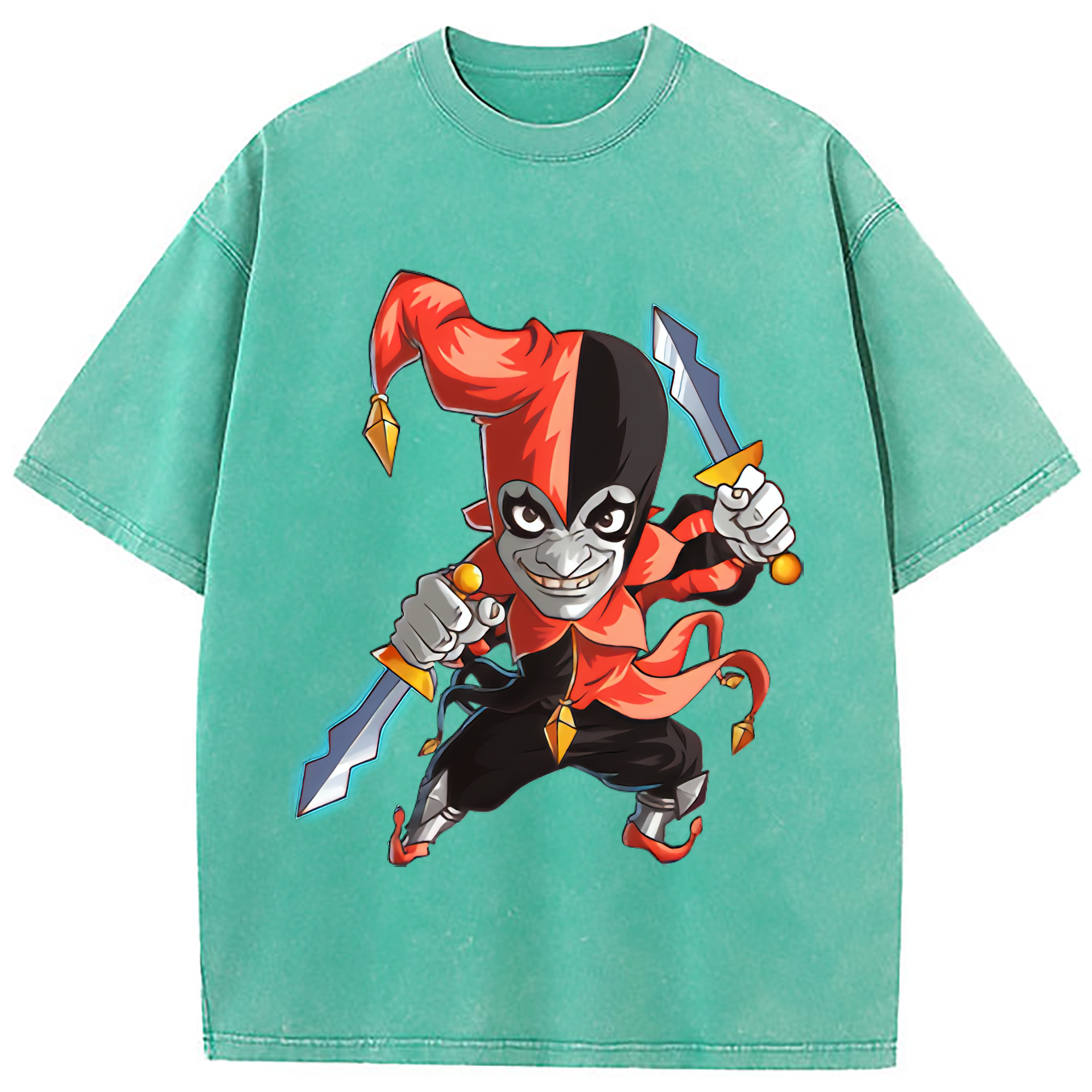 （画像用） リーグ・オブ・レジェンド League of Legends LOL 綿100% ヴィンテージ風 半袖Tシャツ（フロントプリント）